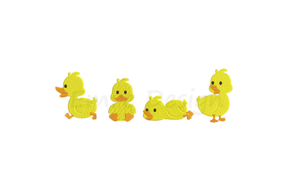 Baby Ducks Embroidery Design Review