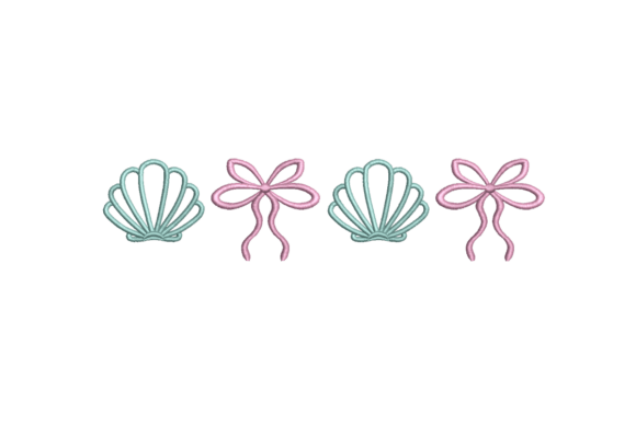 Coquette Seashells Embroidery Design Review