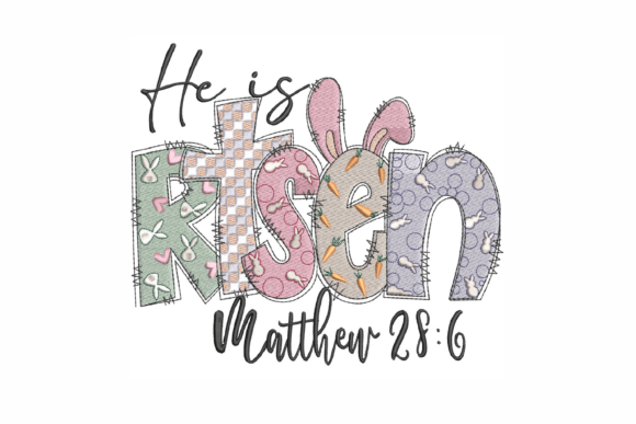 He Is Risen Embroidery Design Review