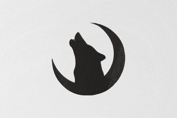Howling Wolf and Moon Embroidery Design Review