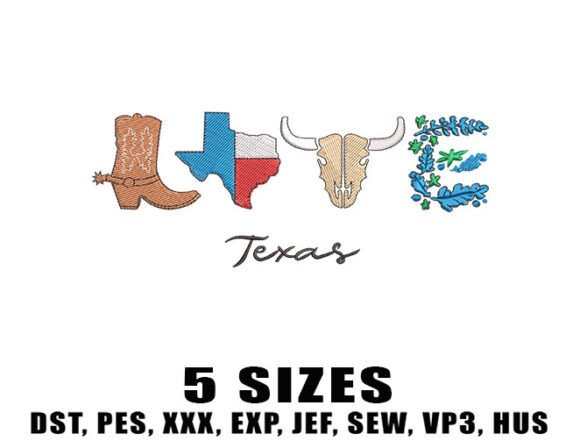 Love Texas Embroidery Design Review