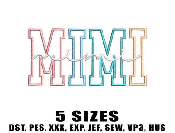 Mimi Varsity Embroidery Design Review