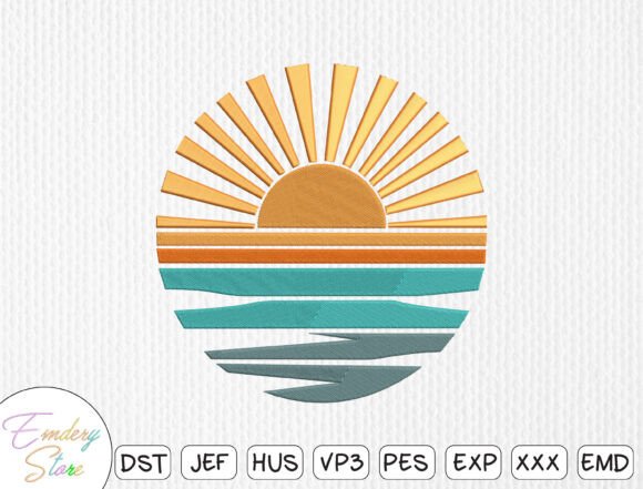 Summer Sunset Embroidery Design Review